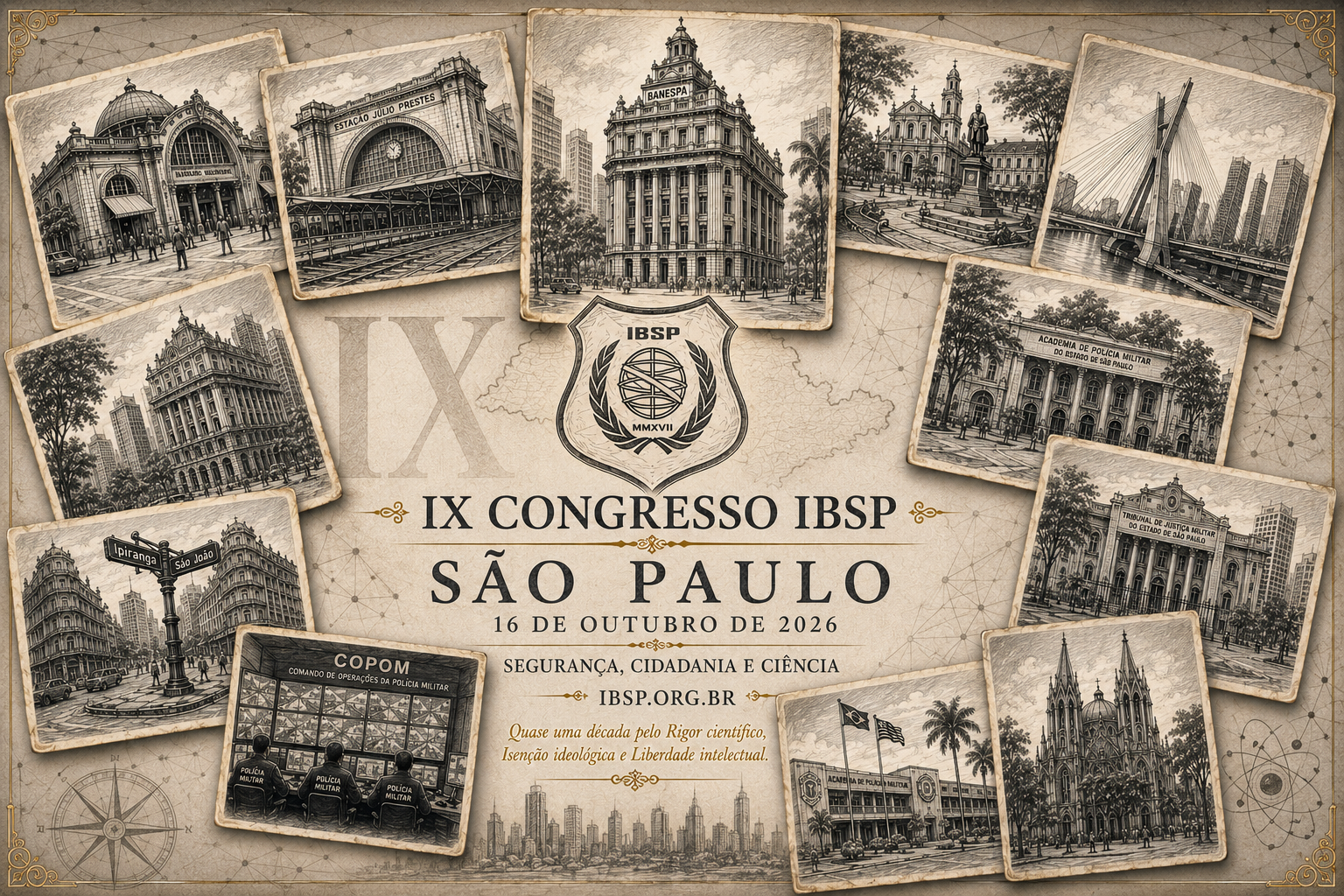 LANÇADO O “IX CONGRESSO IBSP SÃO PAULO 2026”